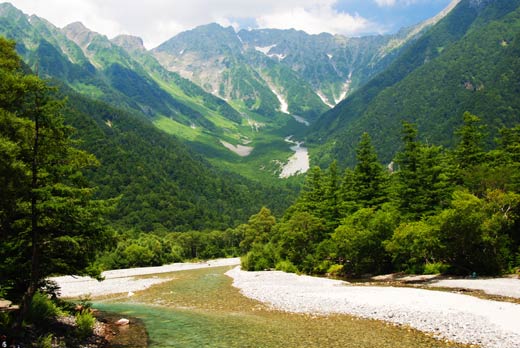 Paisaje de Kamikochi