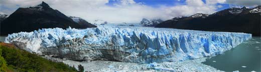 El glaciar Perito Moreno