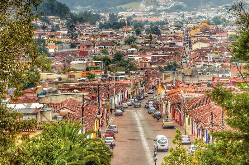 Vista de San Cristóbal de Las Casas