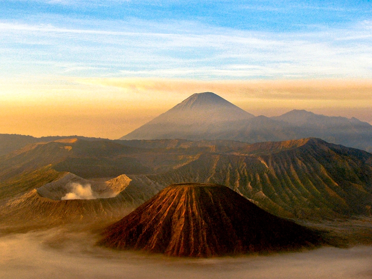 Amanecer en el Bromo