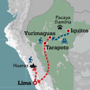 Mapa de Perú Norte Activo