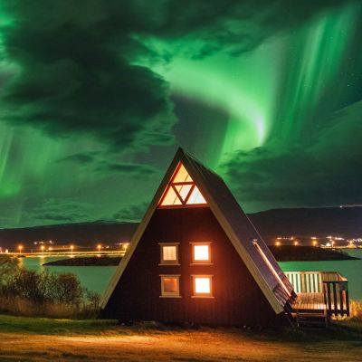 Viaje de aventura a Buscando auroras boreales