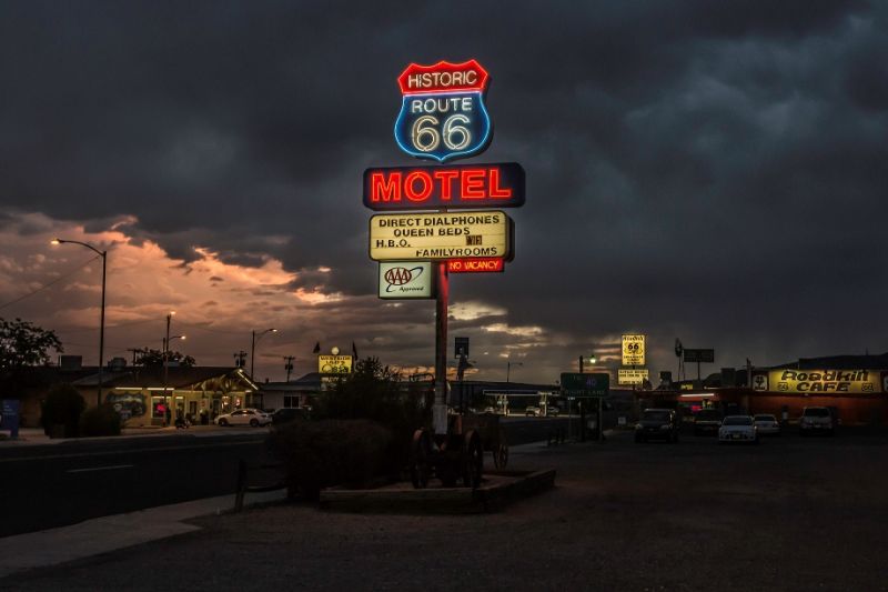 Foto de Ruta por Aventura por la Costa Oeste Motel de la Ruta 66