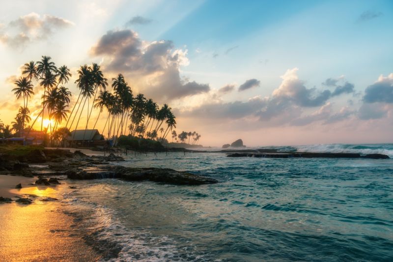 Foto de Ruta por Dos paraísos en uno deslumbrante atardecer