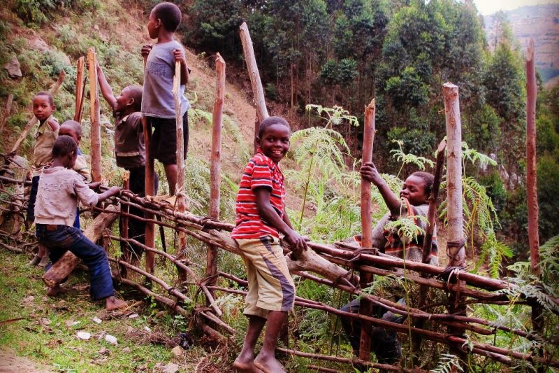 Foto de Ruta por El corazón de Africa Niños jugando