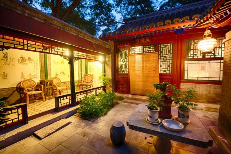 Foto de Ruta por Escapada a China Patio de edificio de los hutongs