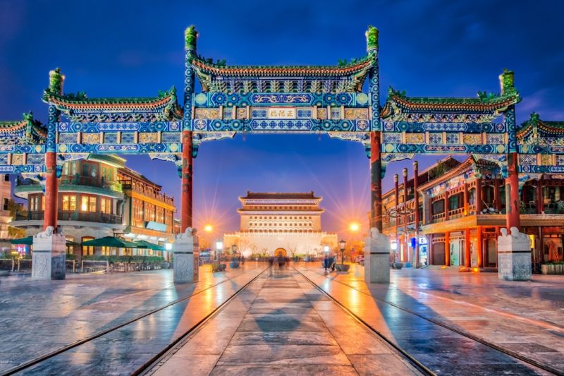 Foto de Ruta por Escapada a China Puerta de Zhengyang en la Plaza Tianamen