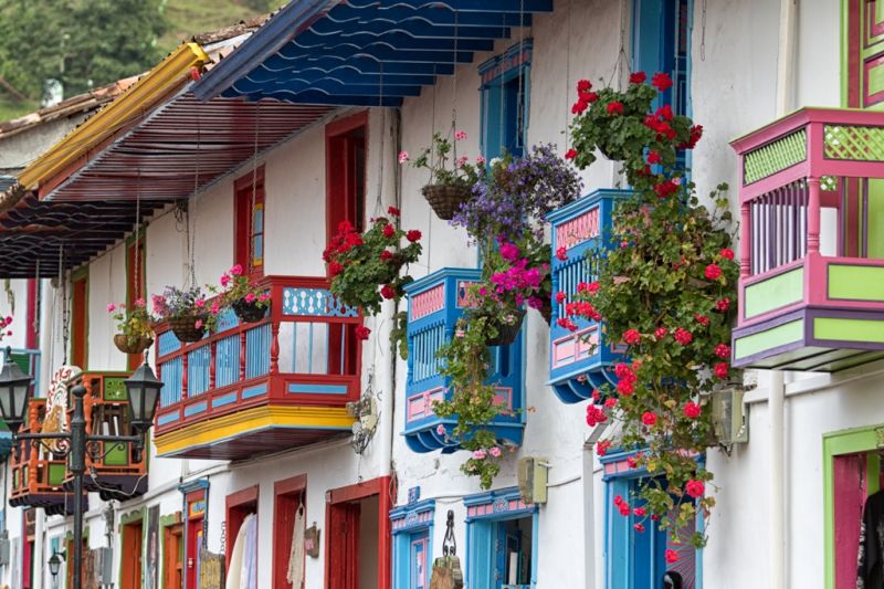 Foto de Ruta por La atracción de Sudamérica Balcones de la zona cafetera