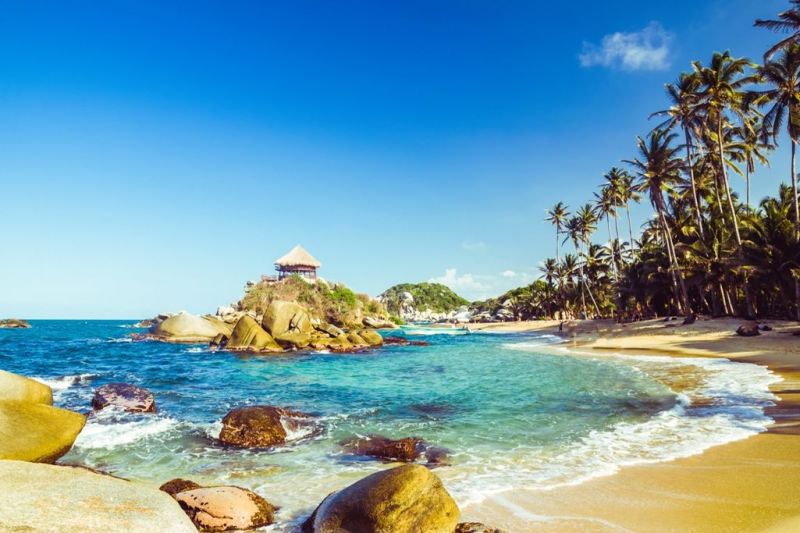Foto de Ruta por La atracción de Sudamérica Playa del Parque de Tayrona
