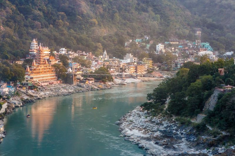 Foto de Ruta por La cuna del Yoga vistas rio Ganga
