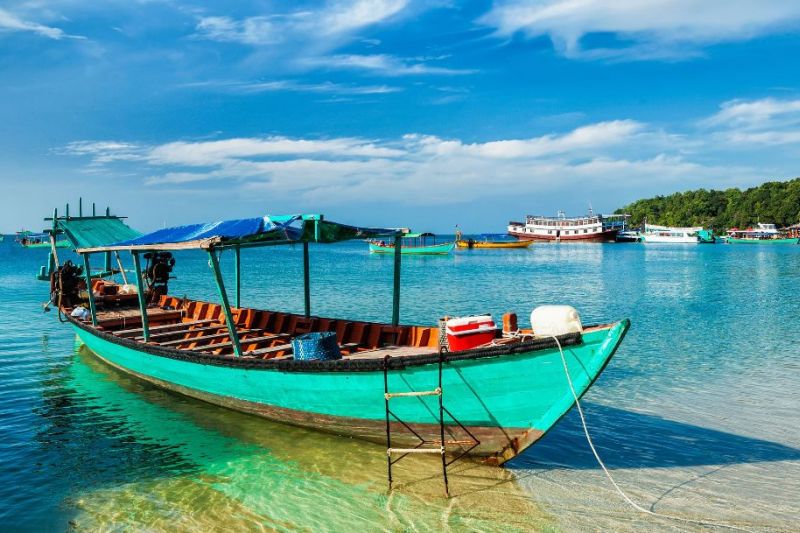Foto de Ruta por Los dioses de Angkor Barco en Sihanoukville