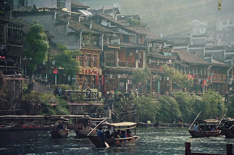 Foto de Ruta por Paisajes desde Shanghai a Hong Kong El río por Fenghuang