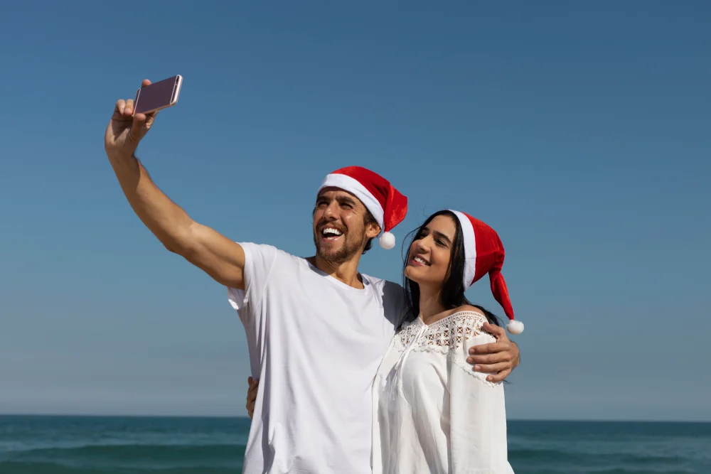 viajar en Navidad