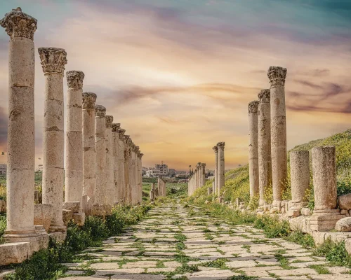 Columnas de Jerash_baja