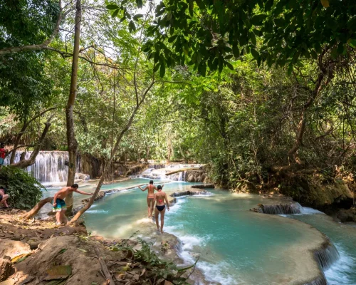 Kuang Si Falls en Luang Prabang_baja